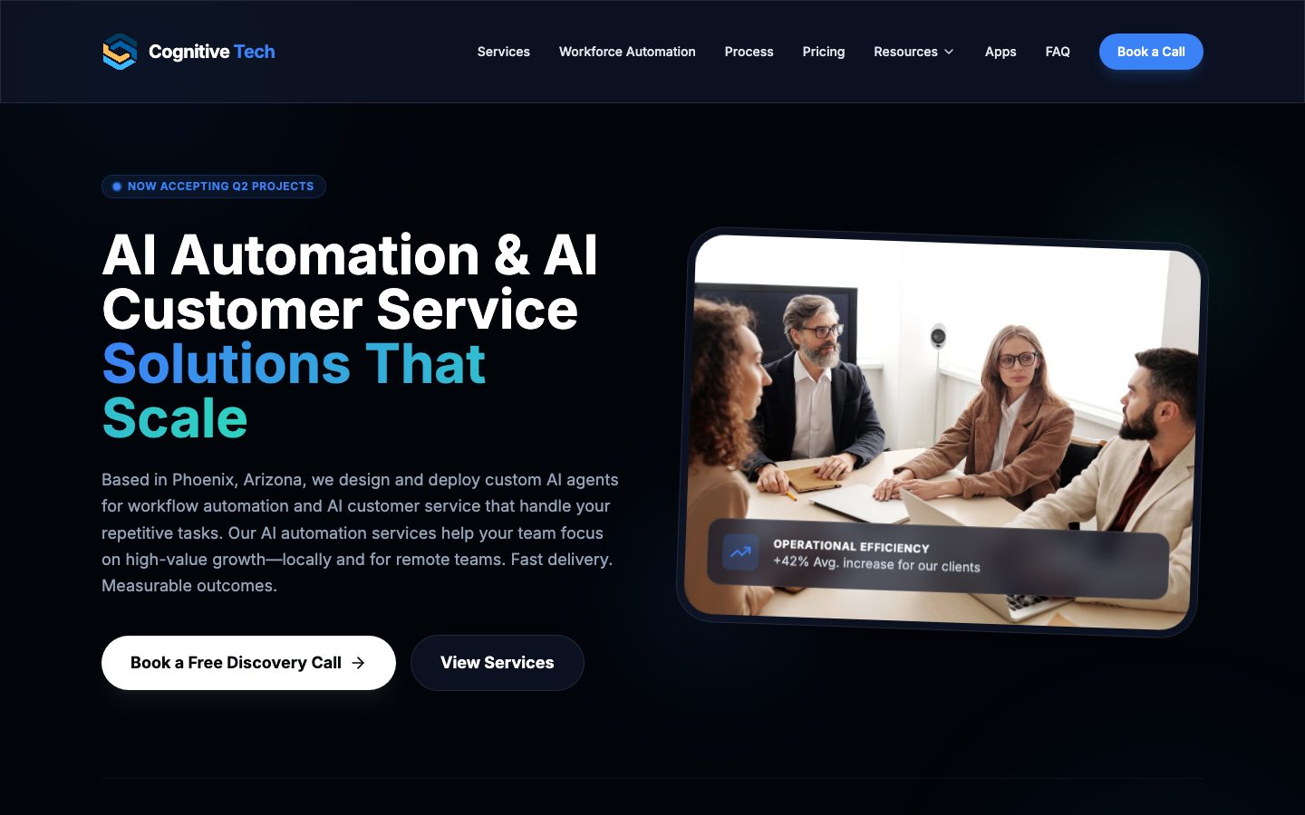 Cognitive Technologies website preview
